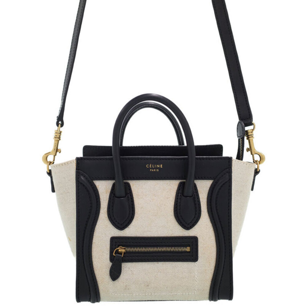 Celine Leather Shoulder Bag Shopper - Picture 2 of 9